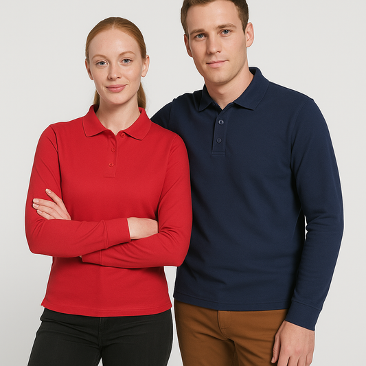Polo de manga larga
