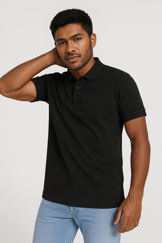 Polo de hombre de manga corta